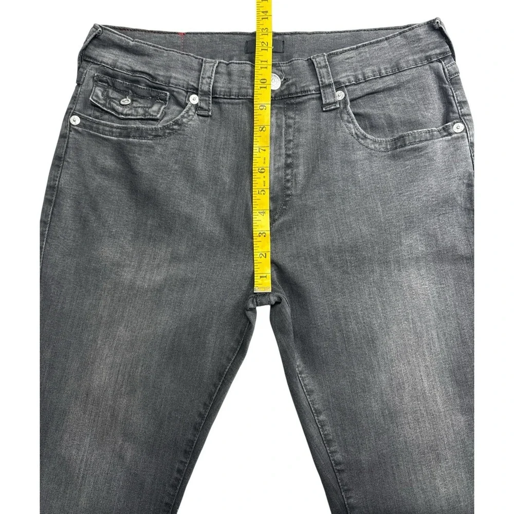 True Religion Rocco Relaxed Skinny‎ Jeans Flap Pockets Size 36 Style 106701